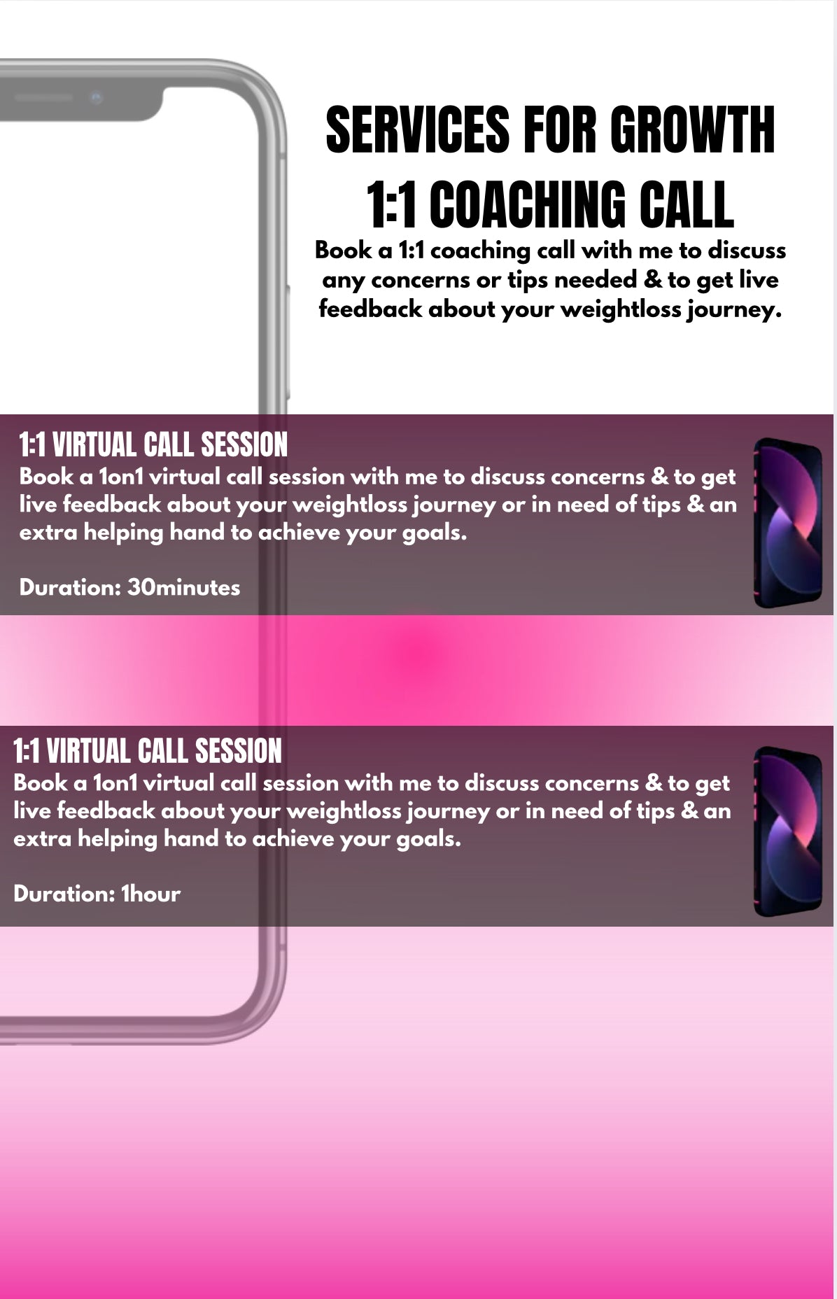 1:1 VIRTUAL CALL COACHING SESSION (1HR)